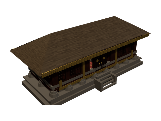 Rumah Baloy — model 3D