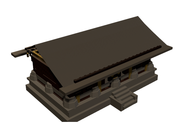 Rumah Kakik — model 3D