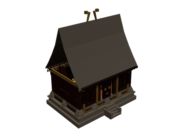 Rumah Musalaki — model 3D