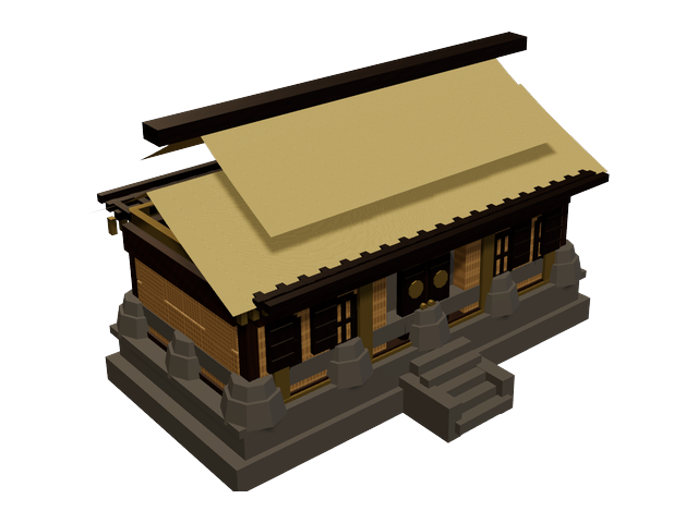 Rumah Sulah Nyanda — model 3D