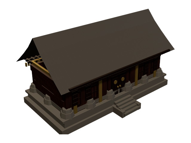 Rumah Tambi — model 3D